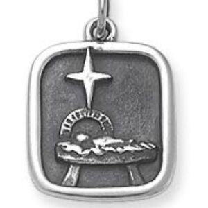 JAMES AVERY NATIVITY SCENE CHARM (rare & retired!!)